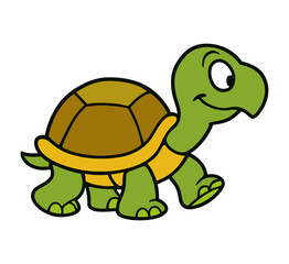 Turtle walking
