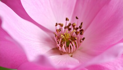close up of pink flower