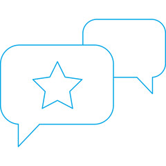 Chat icon single icon vector illustration