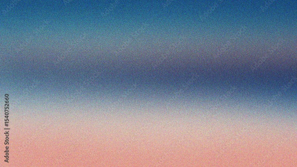 Poster peach, periwinkl, and silver soft blurry grain texture layered on abstract gradient background, idea