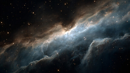 Cosmic Dust Clouds Nebula Majesty Celestial Tapestry Interstellar Artistry Deep Space Wonders Galactic Formation Universe Unveiled Imaginary Cosmos Astronomy Vision
