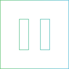 Video play icon single icon vector illustration