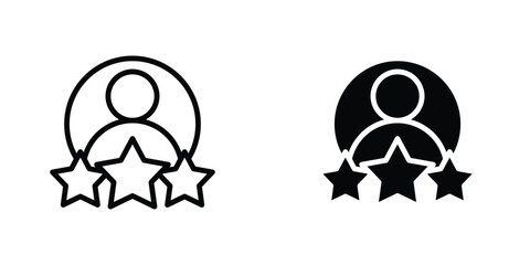 Customer experience icon concept. vector set. Eps10