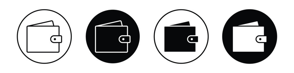 Obraz premium Wallet icon