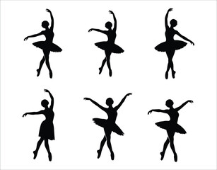 Beautiful Ballet Silhouette