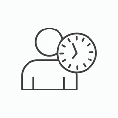 User time icon