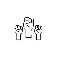 Fototapeta premium Civil Right icon design with white background stock illustration