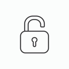Unlock icon
