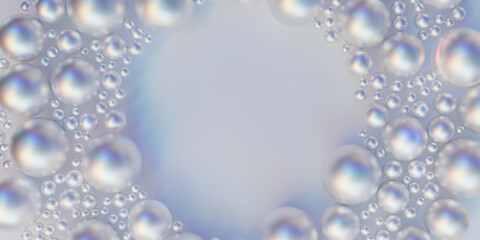 Abstract futuristic concentric rings with glowing light particles in dark space.