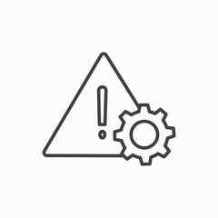 Technical warning icon