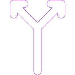 Up ward arrow icon single icon vector illustration