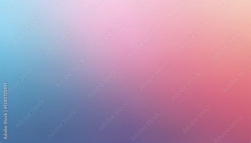Poster smooth transition gradient background from blue to pink. abstract art graphic design pattern. pastel