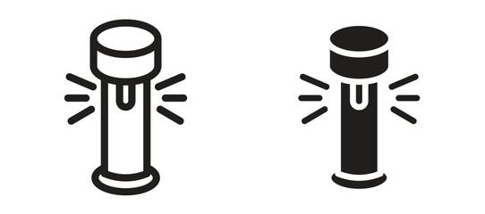Solar Garden Light lamp icon