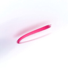 Red Glowing Energy Trail with Speed Motion Blur Effect PNG