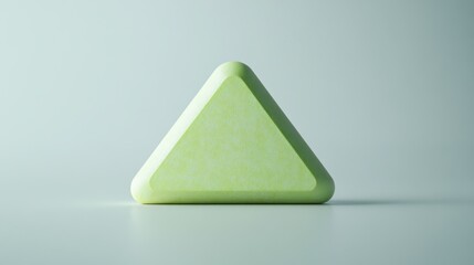 Light green triangle object
