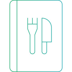 Menu icon 4 single icon vector illustration