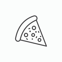 Pizza slice icon