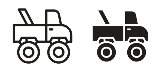 Monster truck icon © Vince