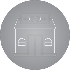 Home icon single icon vector illustration