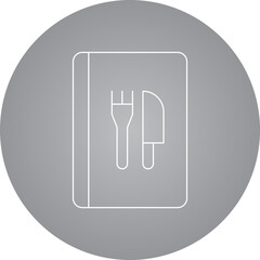 Menu icon 4 single icon vector illustration