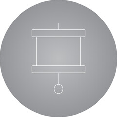 Presentation single icon vector illustration