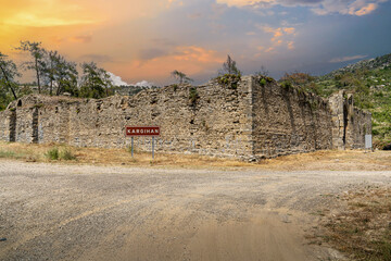 Kargıhan, Antalya Manavgat. It is on the old trade route connecting the Central Anatolia Region to...