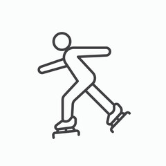 Ice skate icon