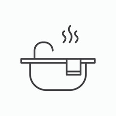 Hot tub icon