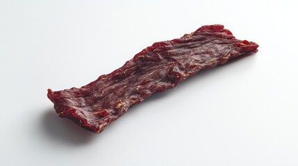 Obraz premium Single strip of dried beef