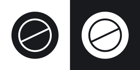 Obraz premium Forbidden icon