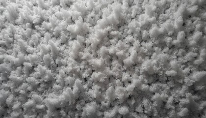 Close-up of monochrome grey carpet texture background. Fluffy terry cloth surface detail. Modern style indoor decoration for interior, home. Soft comfortable rug decor, knitted thread for floor.
