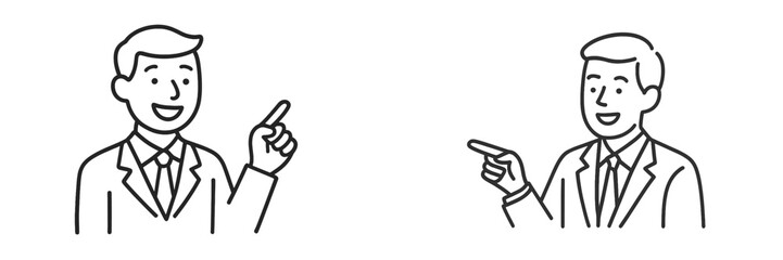 Two businessmen having an engaging discussion and sharing ideas in a professional setting during a daytime meeting