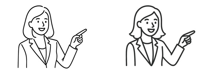 Business professionals engaged in discussion pointing and smiling in a casual office setting