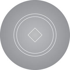 Crypto coin 14 single icon vector illustration