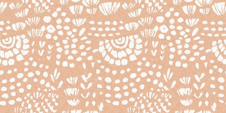 Calm minimal shape seamless border. Gender neutral baby nursery decor edging. Scandi style sketch tape in decorative kid fashion swatch. 