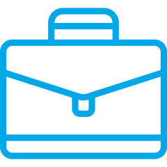 Briefcase single icon vector illustration