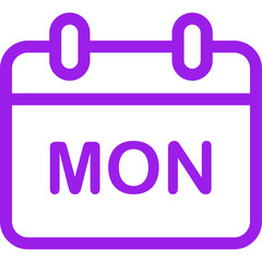 Calendars single icon vector illustration