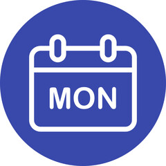 Calendars single icon vector illustration