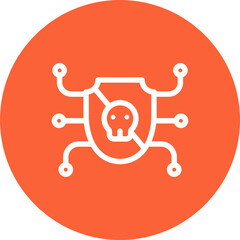 Protection single icon vector illustration