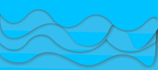 abstract blue wave background