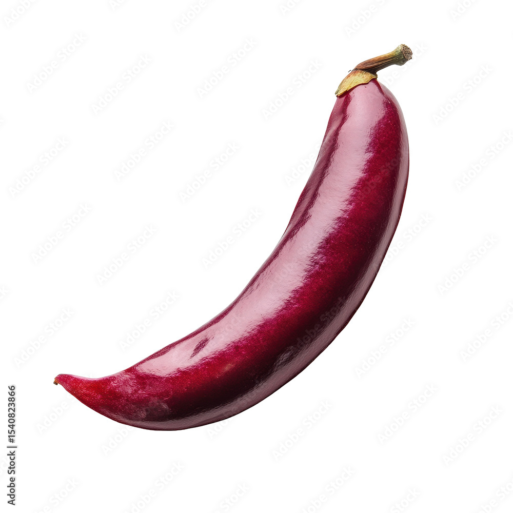 Poster red bean positioned on a clean transparent background highlighting its rich color and smooth texture