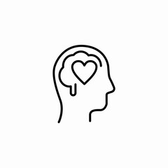 mental wellness icon sign vector