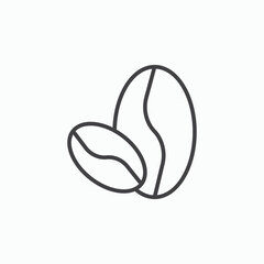 Coffee beans icon