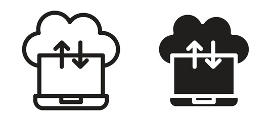 Cloud computing icon
