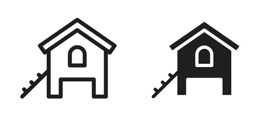 Chicken coop icon © Vince