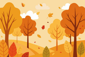 autumn leaves background