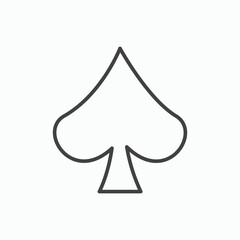 Card-spade icon
