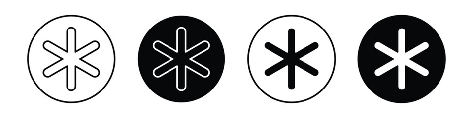 Asterisk icon