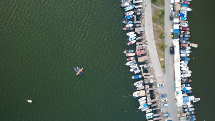 Tranquil Harbor from Above