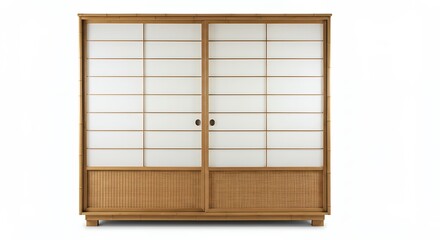 Japanese sliding shoji doors